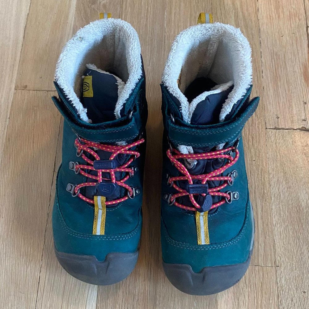 Keen Kids Greta/Kanibou Warm Waterproof Winter Boots Size 13 Little Kid